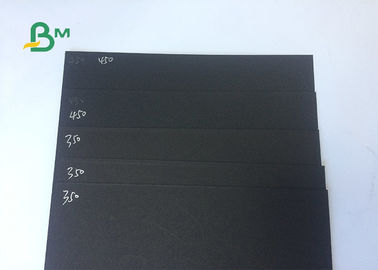 High Grade 250gsm 300gsm 350gsm Thickness Coated Black Paper For Packing Box