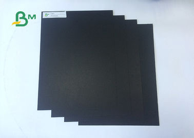 Customized 80gsm - 450gsm Book Binding Board , One Size Coated Black Paper Board For Hang Tag