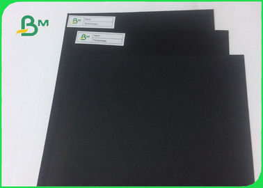 100% Wood Pulp Laminated Solid Black Cardboard For Hard Book Cover