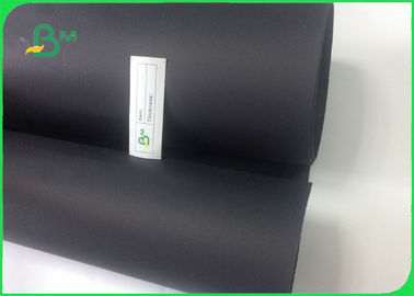 Anti - Curl Customized Luxury Gift Wrapping Black Color Cardboard In Sheets