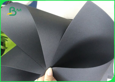 150g 180g Virgin Double side Black Cardboard for Storage Box Making