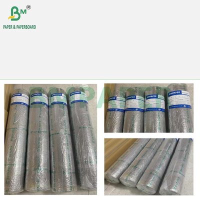 Textured Washable Kraft P0.55mm 150cm X 100m 50maper Rolls For Jeans Label
