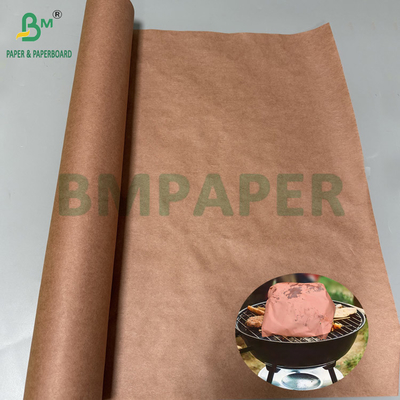 Pink Butcher Paper Roll For Meat Wrapping Paper 70g 60g 24inches By 175feet