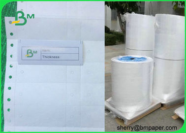 1025D Waterproof Coated Fabric Printer Paper Self - adhesive Fanfold Barcode Labels