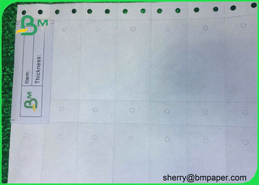 Duarable And Waterproof Fabric Printer Paper Parts Tags Mylar Strip Reinforced Hole