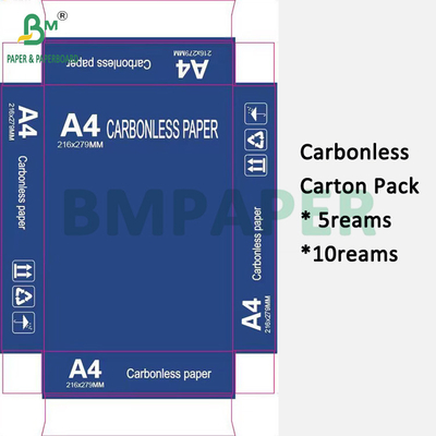 Digital Carbonless Paper Image Black 75g 78g A4 Legal Size Original CB Intermediate CFB Final CF Paper