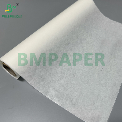 40gsm Double Sided Silicone Coated Paper Rolls For Baking food Grade White Wrapping Paper