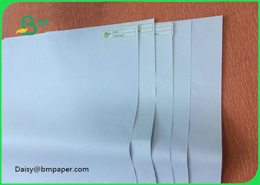 846mm 889mm White Uncoated Woodfree Paper Roll For Office Printing