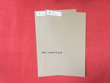 Recyclable Pulp Material Clay Coated Paper / Duplex Board White Back