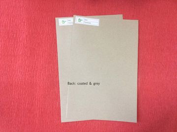 Recyclable Pulp Material Clay Coated Paper / Duplex Board White Back