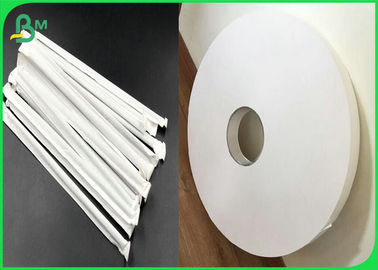 Coated Coating Food Grade Paper Roll SGS Certification For Making Paper Tube