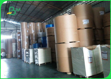 0.3mm 0.4mm 0.5mm Cardboard Paper Roll , Natural White Perfume Absorbent Paper Sheets 600mm x 800mm