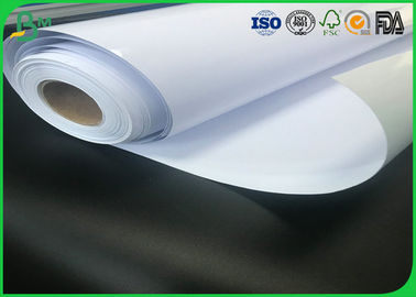 Roll 24 Inch 36 Inch Absorb Printing Ink One Side High Glossy Photo Paper