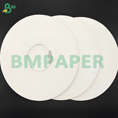 22-53mm White Food Safe Straw Packing Kraft Paper Rolls Printable