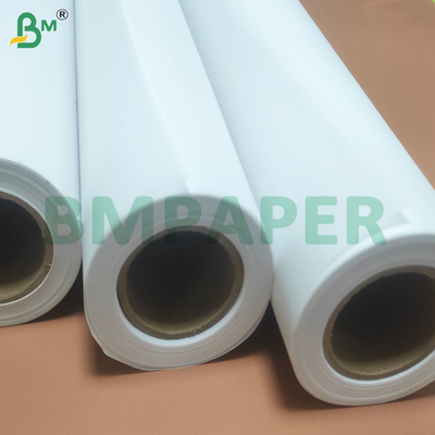 High Precision 53-285 GSM Semi-transparent Wide Format Paper Roll