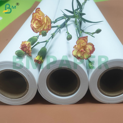 High Precision 53-285 GSM Semi-transparent Wide Format Paper Roll