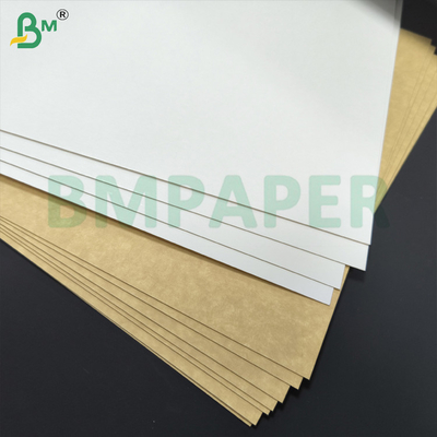 Brown Kraft Back Board 270gsm 350gsm Top White Coated Carrier Board
