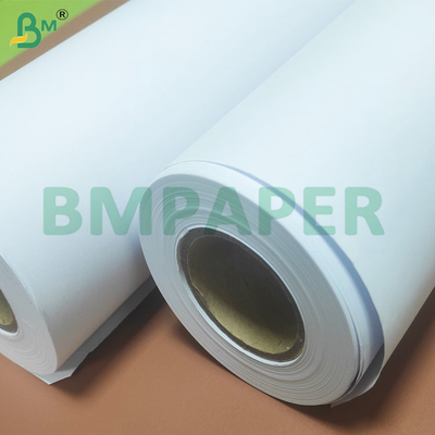 90 GSM 2-3 inch Core White Engineering Plotter Paper Rolls