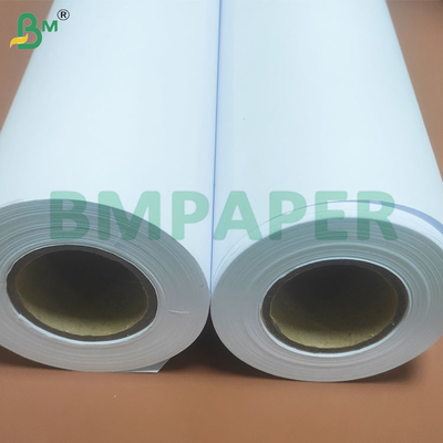 90 GSM 2-3 inch Core White Engineering Plotter Paper Rolls