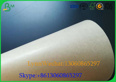 Brown Food Grade Paper Roll Brown Kraft MG Paper 35 Gsm For Wrapping Cakes Or Sandwich