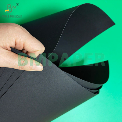300gsm 350gsm High Stiffness And Folding Resistance One Side Coated Black Card