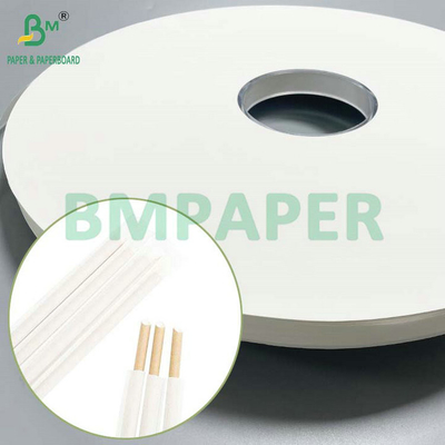 OBA Free Degradable Printable 28grams White Straw Wrapping Paper