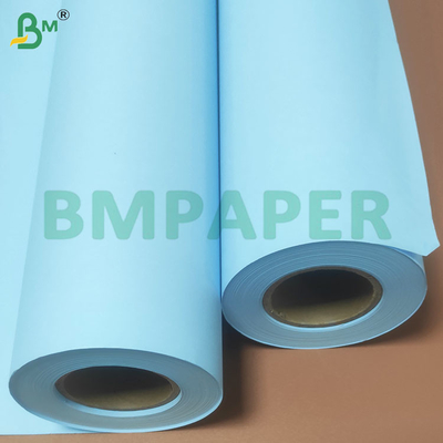 80gsm Large Format High Stiffness Blueprint Plotter Paper Rolls