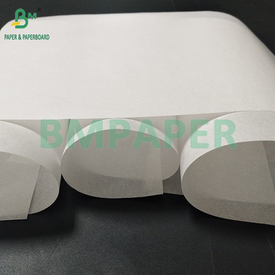 38gsm 40gsm unprinted White Graseproof Kraft Paper Hamburger/Rice Wrapping Paper 285×295mm