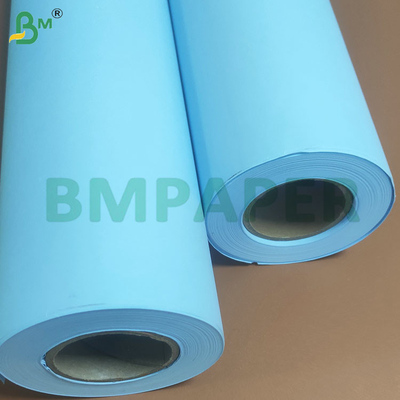 20lb Engineering Double Side Blue Plotter Paper Rolls 610mm X 100m