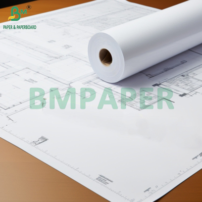 24" x 150' CAD 20lbs Bond Inkjet Wide Format Plotter Paper For Graph 2″ CORE