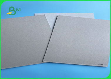 Recycled Pulp 3mm Two Sides Uncoated Laminated Grey Board Sheets With Grey Back For Packing