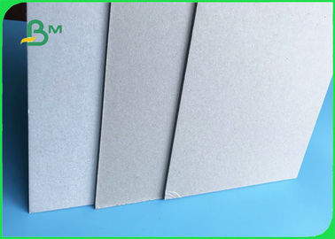 Recycled Pulp 3mm Two Sides Uncoated Laminated Grey Board Sheets With Grey Back For Packing