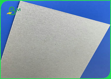 Excellent Stiffness 300g - 2000g Laminated Grey Board / Grey Cardboard For Book Binding Or Paper Boxes