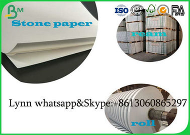 100um To 200 Um Stone Wrapping Paper For Making All Kinds Of Notebooks