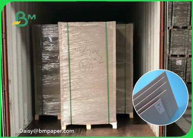 Recycled Pulp 1.0mm 1.5mm Thickness Uncoated Grey Paper Board For Boxes