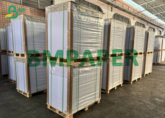 40g 100g Good Printing Uncoated Woodfree Adhesive Paper 18mm Width