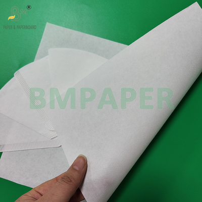 50gsm 328mm 500mm White And Brown Coffee Filter Paper Roll Food Grade