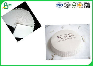 SGS Certification 350g White Uncoated Woodfree Paper / Absorbent Cardboard Paper For Cooling Pads Production