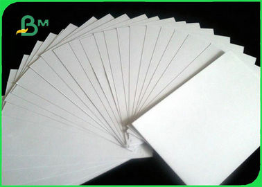 SGS Certification 350g White Uncoated Woodfree Paper / Absorbent Cardboard Paper For Cooling Pads Production