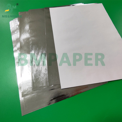 70gsm Metallized Gold Silver Wet Strength Paper For Beer Label 70 x 100cm