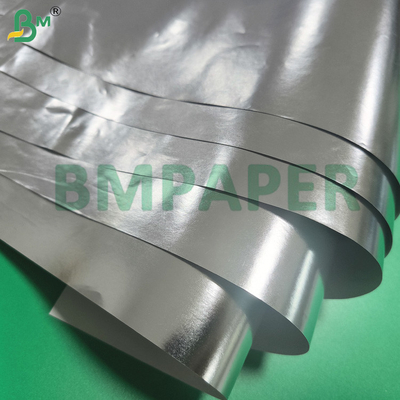 Metallized Paper Silver Color For Beer Bottle Labels Wet Strength