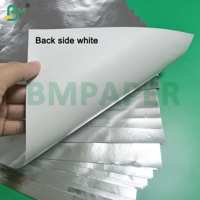 Metallized Paper Silver Color For Beer Bottle Labels Wet Strength