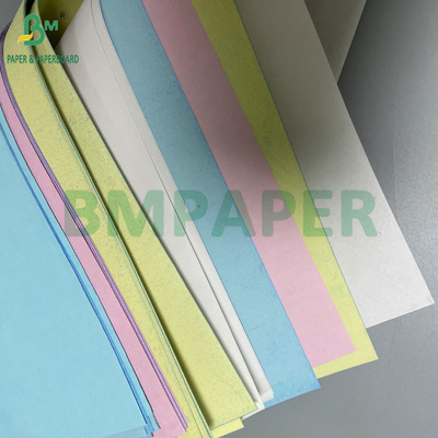 20LB CB White CFB Canary CF Pink Carbonless Paper with Black Image 57CM X 87CM