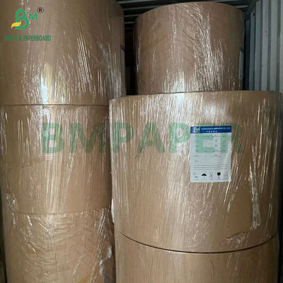 70gsm Metallic Paper For Beer Bottle Labels Silver Top White Back 765mm