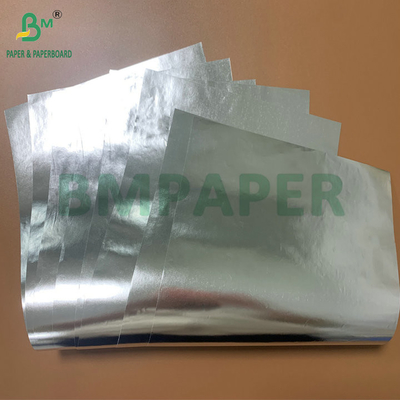 Aluminum Coating White Back 70gsm Wet Strength Paper For Glass Bottle Of Beer
