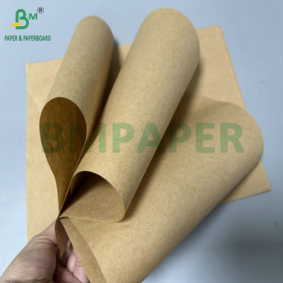 70gr 80gr Food Grade Unbleached Kraft Paper For Shopping Bags 70cm