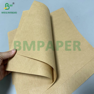 70gr 80gr Food Grade Unbleached Kraft Paper For Shopping Bags 70cm