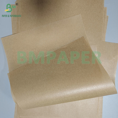 40gsm Food Grade Oilproof And Waterproof Brown Baking Silicone Oil Paper