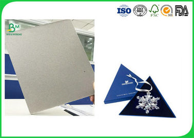 400 - 1600g Smoothness Laminated Grey Board With Two Sides Grey Back For Packing Box