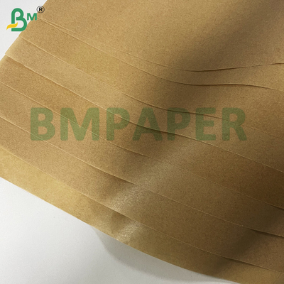 50g 60g White/Brown Food Safe High Gloss MG Kraft Paper for Gift & Food Packaging